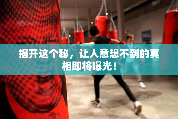 揭开这个秘，让人意想不到的真相即将曝光！
