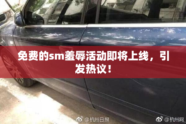 免费的sm羞辱活动即将上线，引发热议！