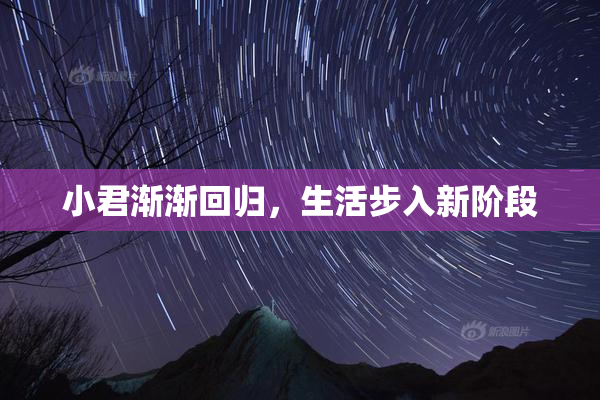 小君渐渐回归，生活步入新阶段