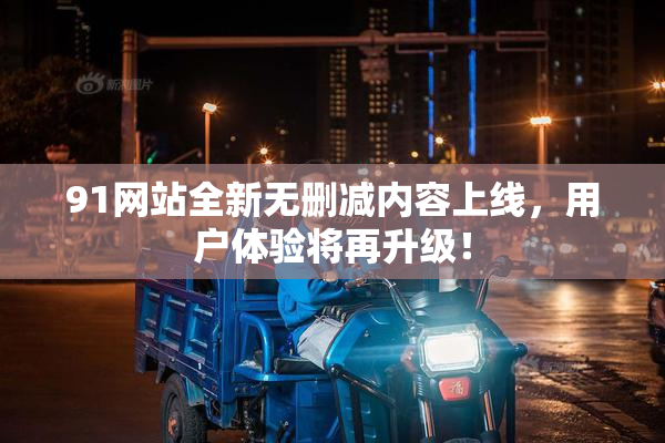 91网站全新无删减内容上线，用户体验将再升级！