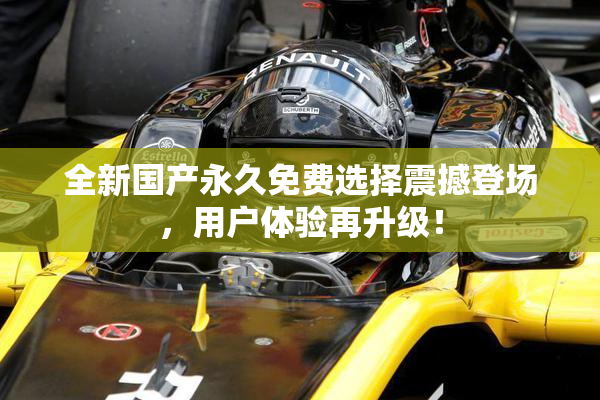 全新国产永久免费选择震撼登场，用户体验再升级！