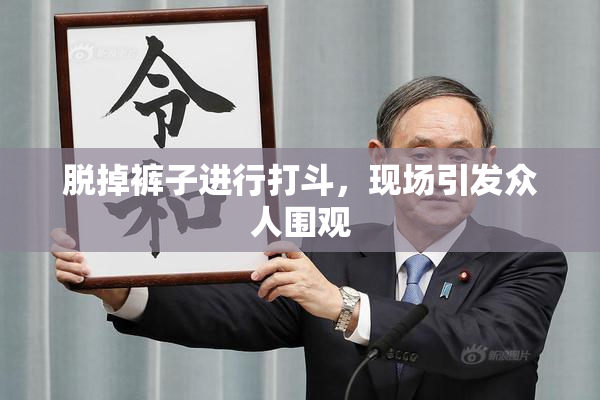 脱掉裤子进行打斗，现场引发众人围观