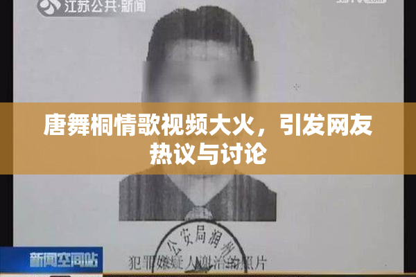 唐舞桐情歌视频大火，引发网友热议与讨论