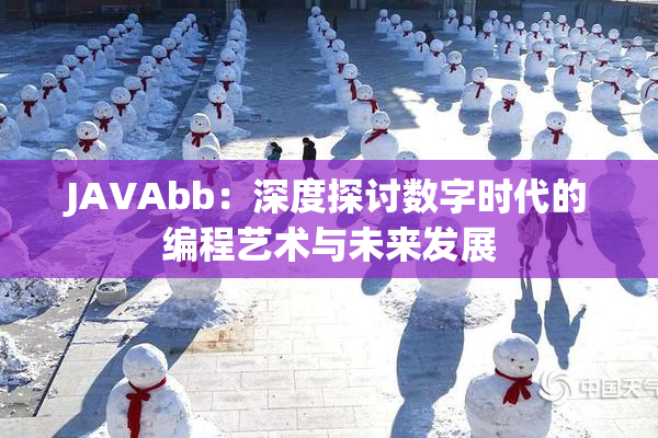 JAVAbb：深度探讨数字时代的编程艺术与未来发展