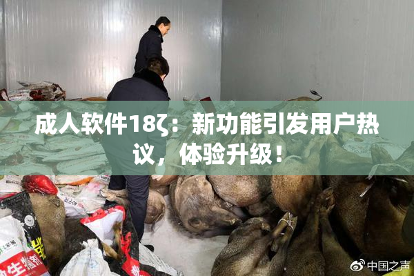 成人软件18ζ：新功能引发用户热议，体验升级！
