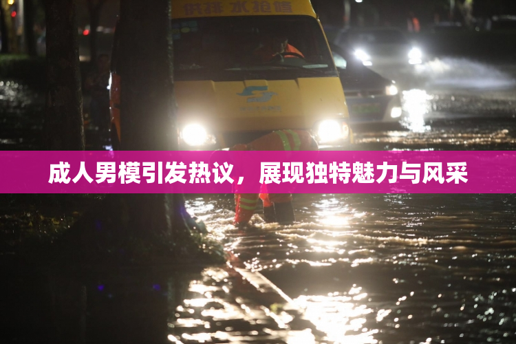成人男模引发热议，展现独特魅力与风采