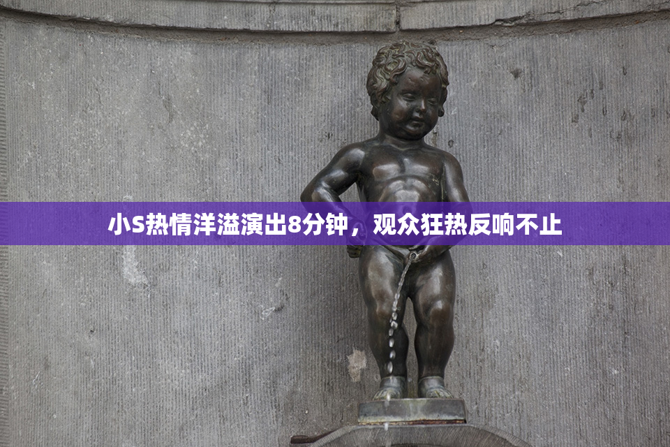 小S热情洋溢演出8分钟，观众狂热反响不止
