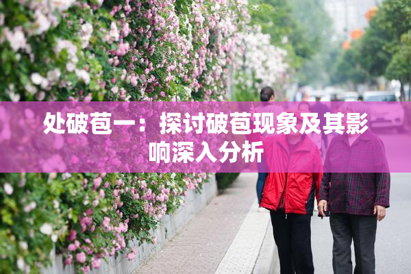 处破苞一：探讨破苞现象及其影响深入分析