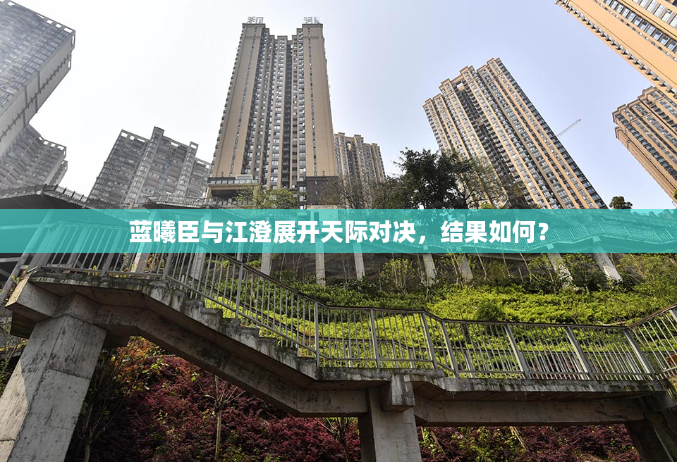 蓝曦臣与江澄展开天际对决，结果如何？