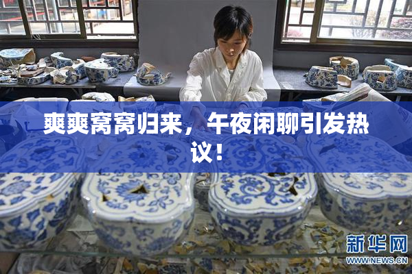 爽爽窝窝归来，午夜闲聊引发热议！