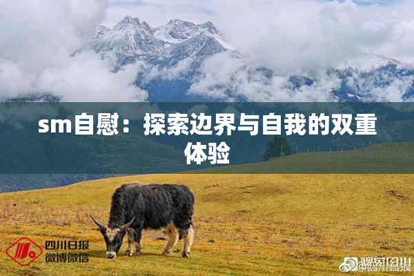 sm自慰：探索边界与自我的双重体验