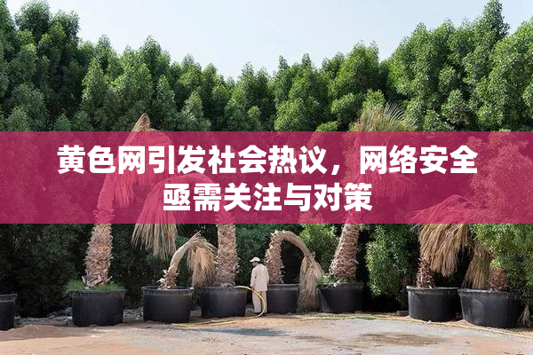 黄色网引发社会热议，网络安全亟需关注与对策