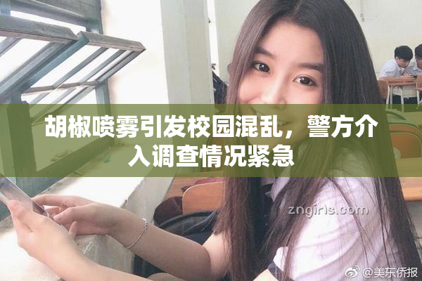 胡椒喷雾引发校园混乱，警方介入调查情况紧急