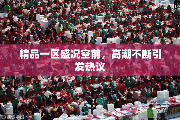 精品一区盛况空前，高潮不断引发热议