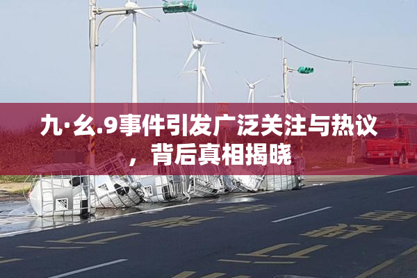 九·幺.9事件引发广泛关注与热议，背后真相揭晓