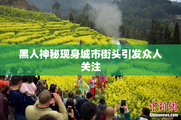 黑人神秘现身城市街头引发众人关注