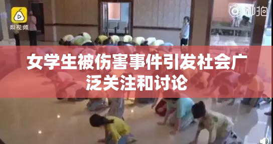 女学生被伤害事件引发社会广泛关注和讨论