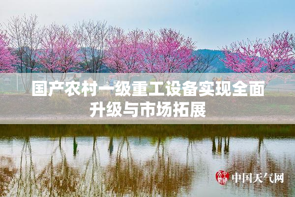 国产农村一级重工设备实现全面升级与市场拓展