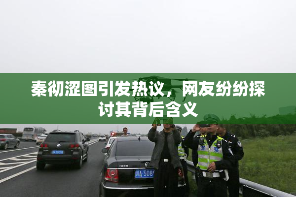 秦彻涩图引发热议，网友纷纷探讨其背后含义