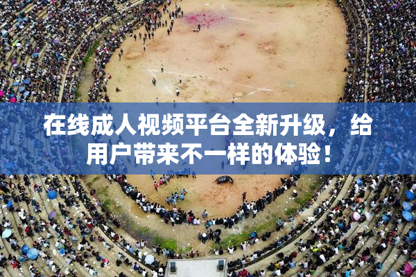 在线成人视频平台全新升级，给用户带来不一样的体验！