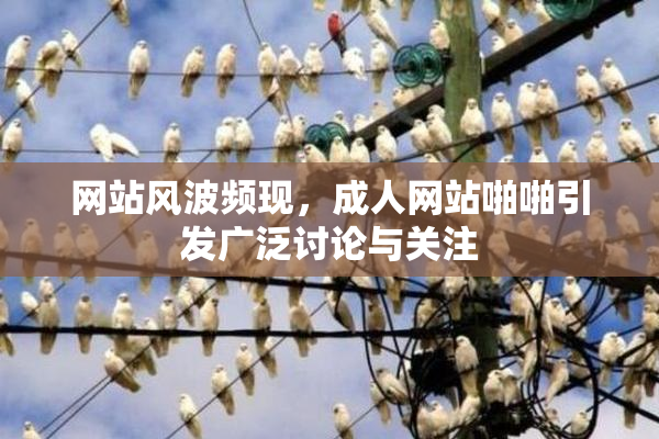 网站风波频现，成人网站啪啪引发广泛讨论与关注