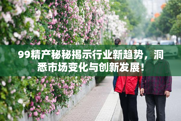 99精产秘秘揭示行业新趋势，洞悉市场变化与创新发展！
