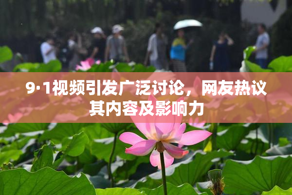 9·1视频引发广泛讨论，网友热议其内容及影响力