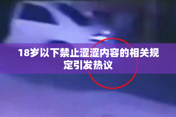 18岁以下禁止涩涩内容的相关规定引发热议