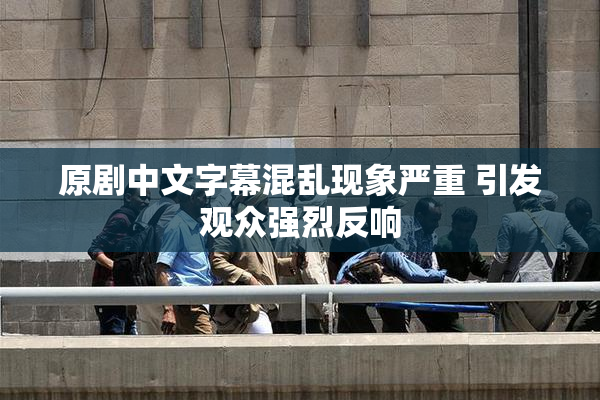 原剧中文字幕混乱现象严重 引发观众强烈反响