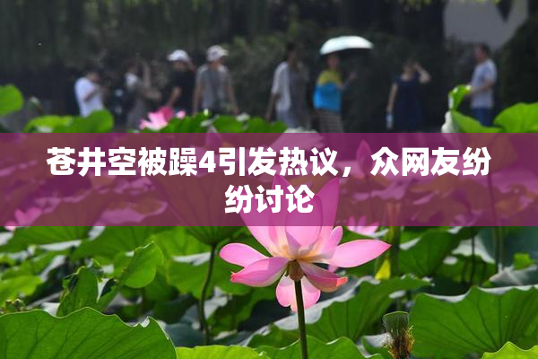 苍井空被躁4引发热议，众网友纷纷讨论