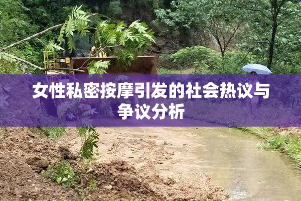 女性私密按摩引发的社会热议与争议分析