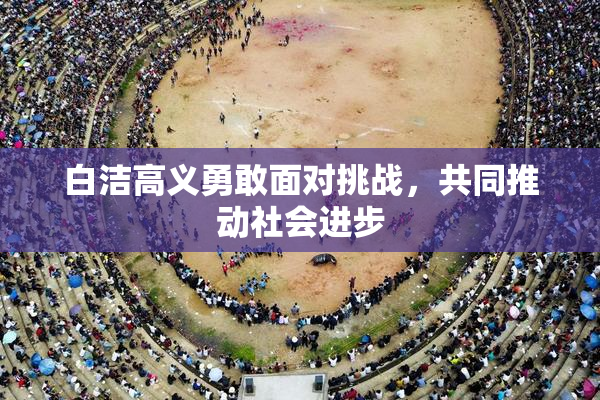白洁高义勇敢面对挑战，共同推动社会进步