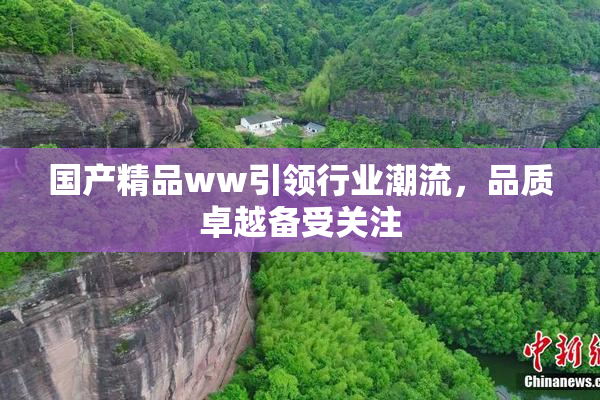 国产精品ww引领行业潮流，品质卓越备受关注
