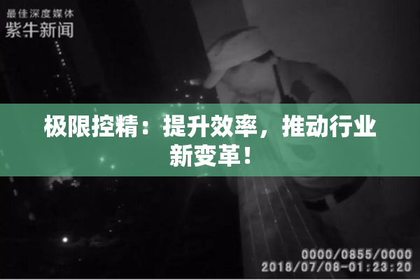 极限控精：提升效率，推动行业新变革！