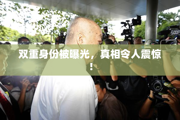 双重身份被曝光，真相令人震惊！