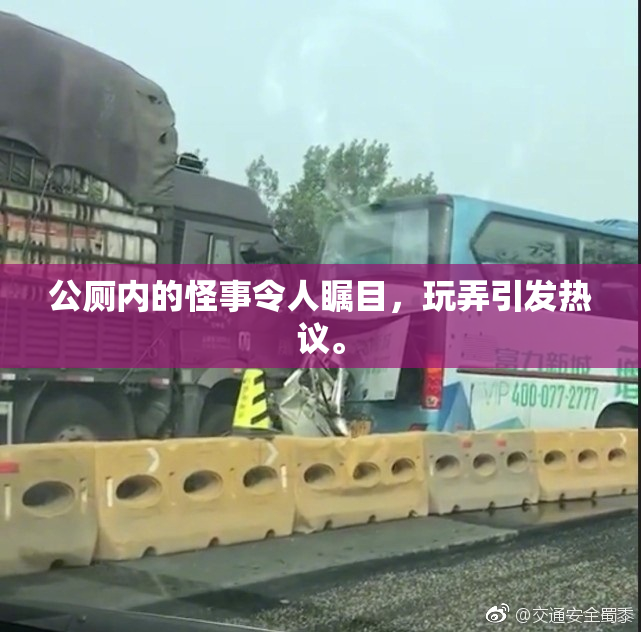 公厕内的怪事令人瞩目，玩弄引发热议。