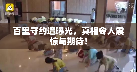 百里守约遭曝光，真相令人震惊与期待！