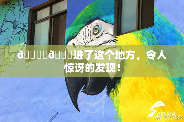 🔞‌🍌进了这个地方，令人惊讶的发现！