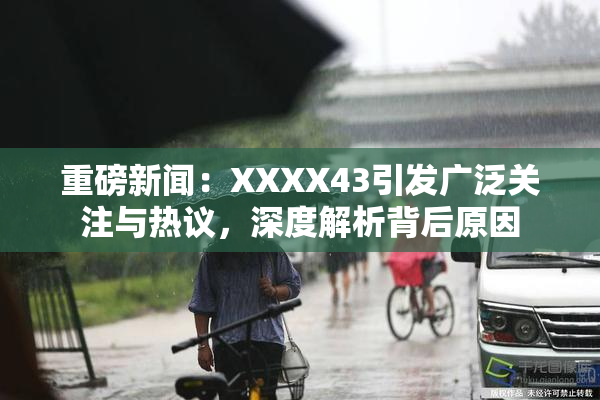 重磅新闻：XXXX43引发广泛关注与热议，深度解析背后原因