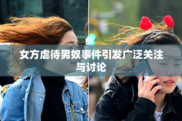 女方虐待男奴事件引发广泛关注与讨论