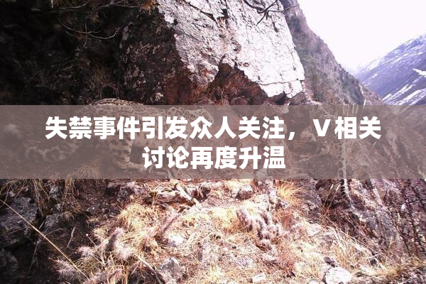 失禁事件引发众人关注，Ⅴ相关讨论再度升温