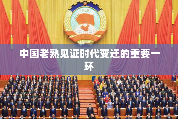 中国老熟见证时代变迁的重要一环