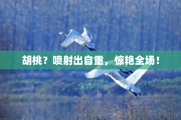 胡桃？喷射出自重，惊艳全场！