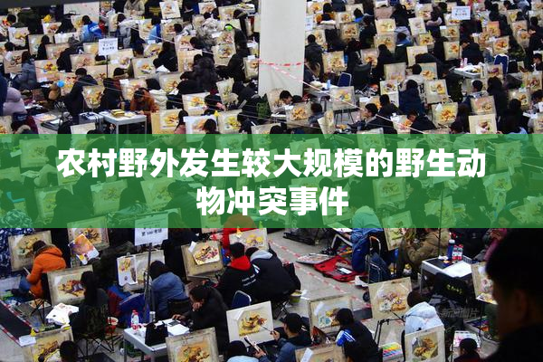 农村野外发生较大规模的野生动物冲突事件