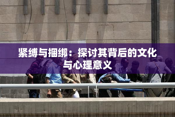 紧缚与捆绑：探讨其背后的文化与心理意义