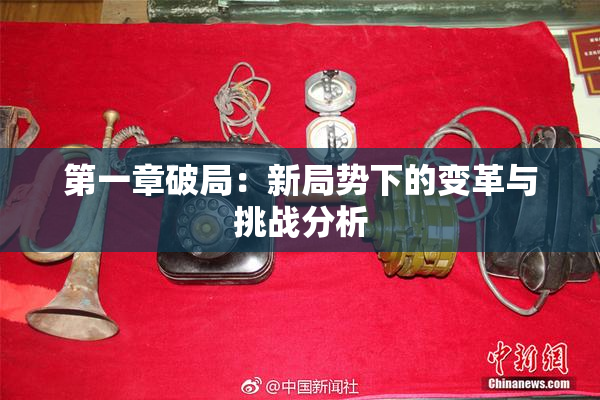 第一章破局：新局势下的变革与挑战分析