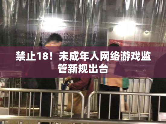 禁止18！未成年人网络游戏监管新规出台