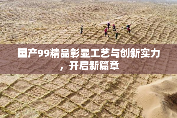 国产99精品彰显工艺与创新实力，开启新篇章