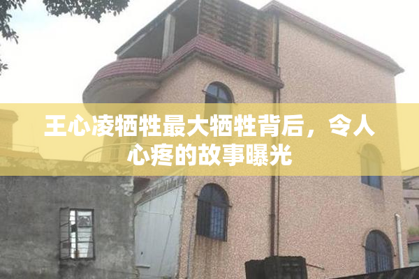 王心凌牺牲最大牺牲背后，令人心疼的故事曝光