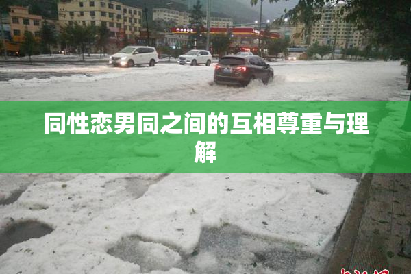 同性恋男同之间的互相尊重与理解